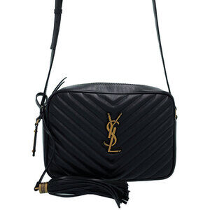 SAINT LAURENT PARIS Lou Camera Bag Quilted Shoulder